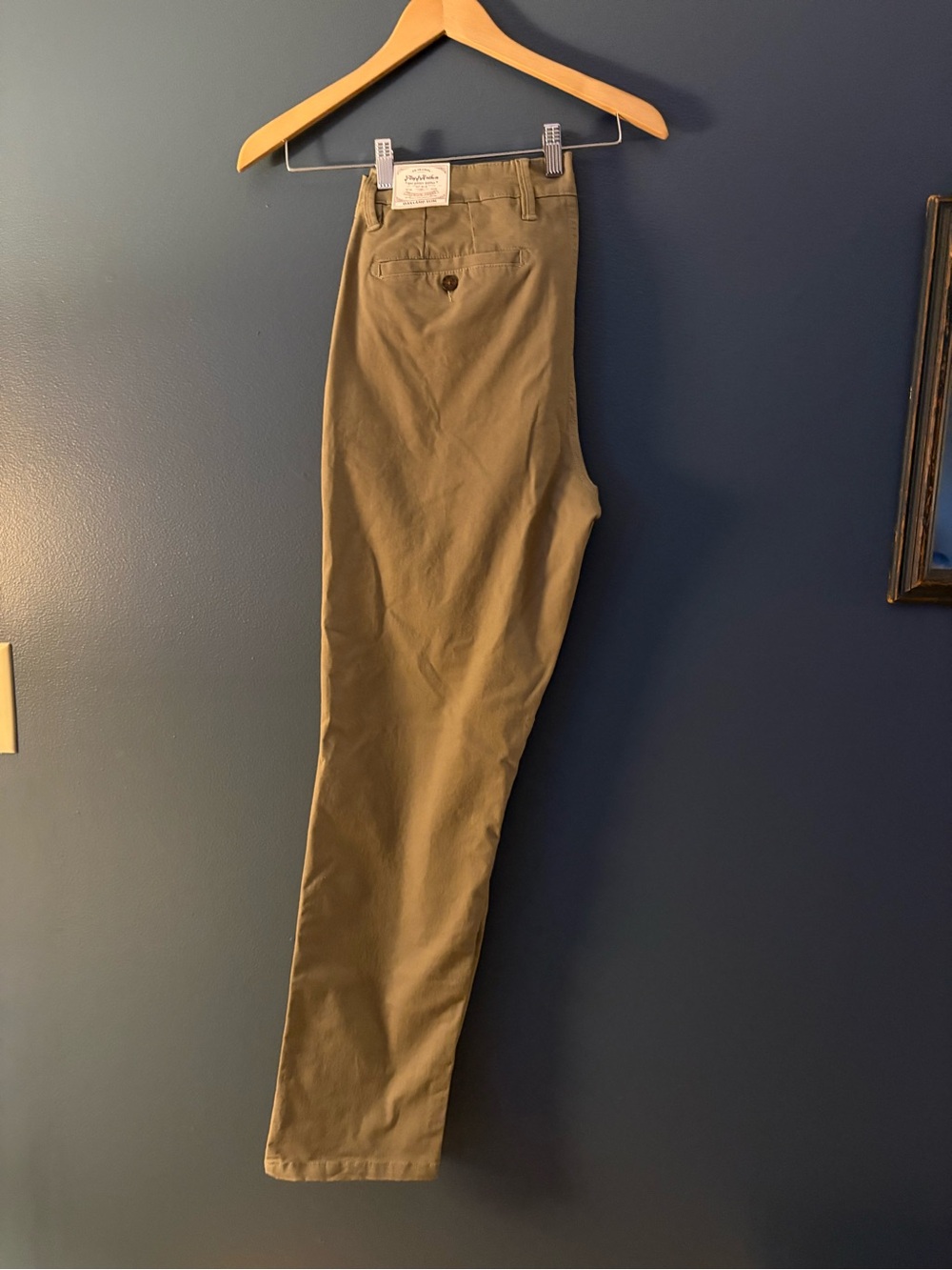 Flag & Anthem Men's Khaki Chino Pants - Classic Straight Fit - 35/32 NWT
